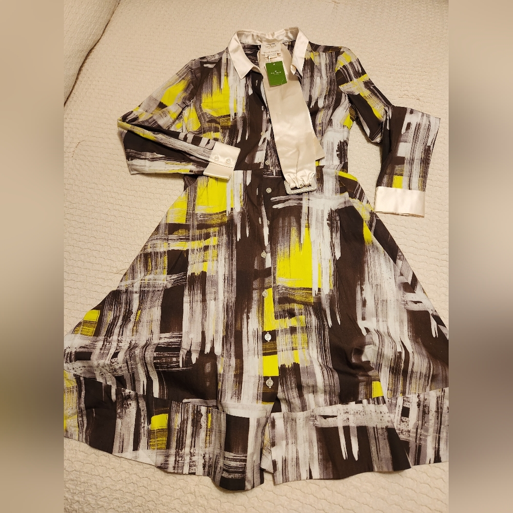 Swing-style Shirt Dress